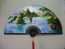 Quạt Tranh Treo Tường